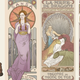 Image for article titled Game of Thrones ladies get melancholy Mucha-style theater posters